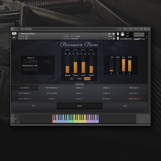 Manual | Percussive Piano